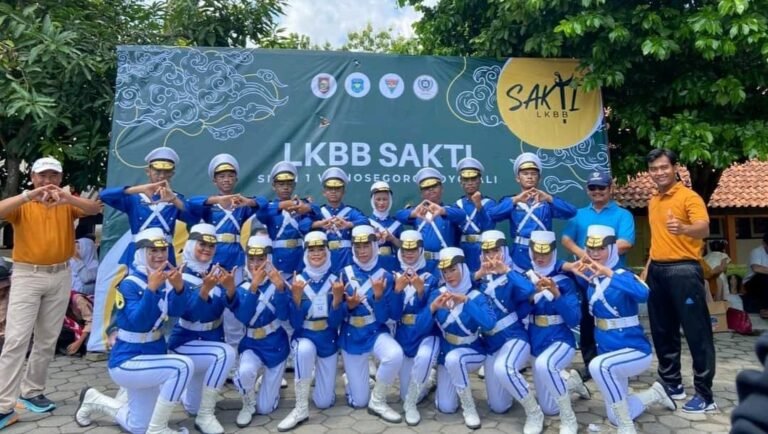 Paskibra SMPN 1 Kedungjati Sabet Empat Piala