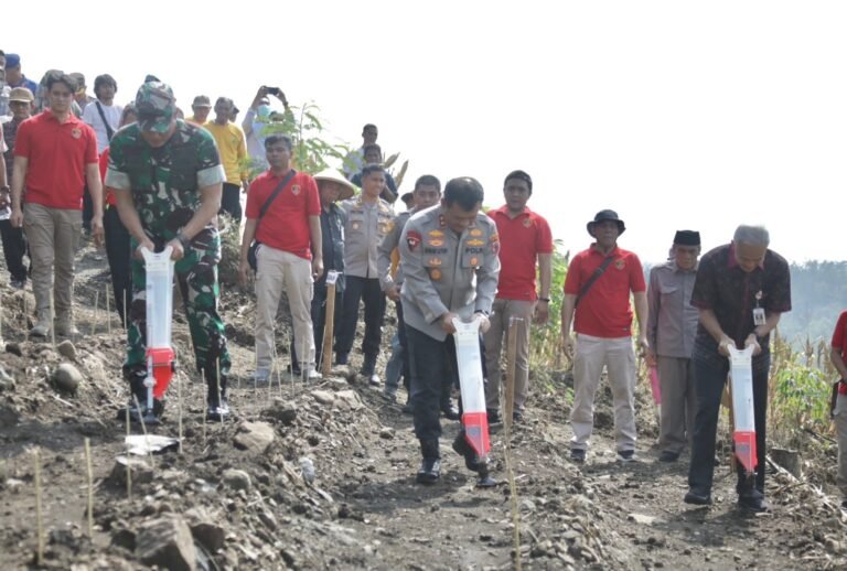 Dukung Ketahanan Pangan, Polda Jateng Gandeng Perhutani Tanam Jagung