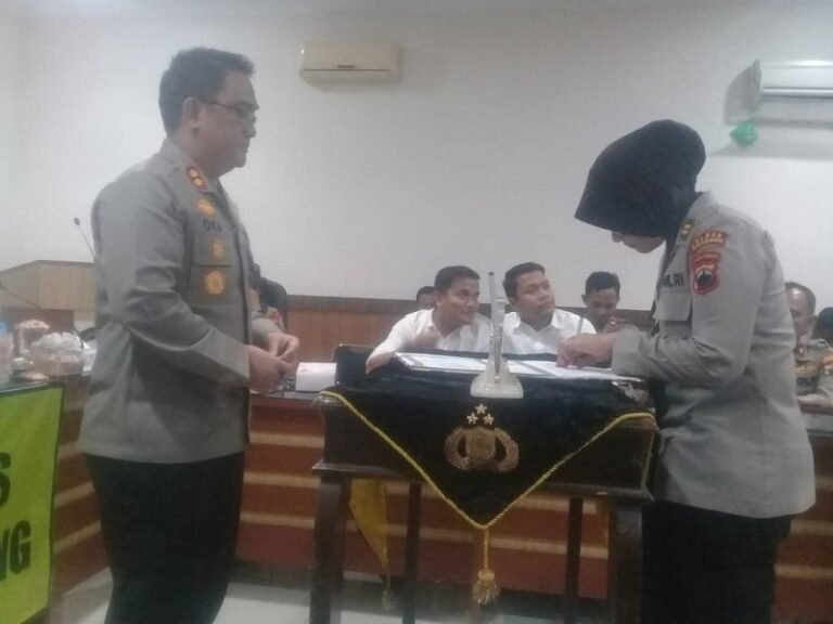 Kapolres Semarang Ingatkan Prosedur Penggunaan Anggaran