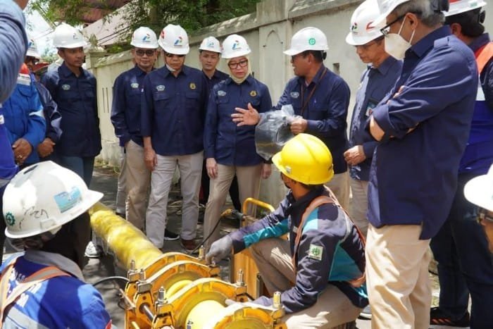BPH Migas dan PGN Tinjau Pembangunan Jargas Sleman