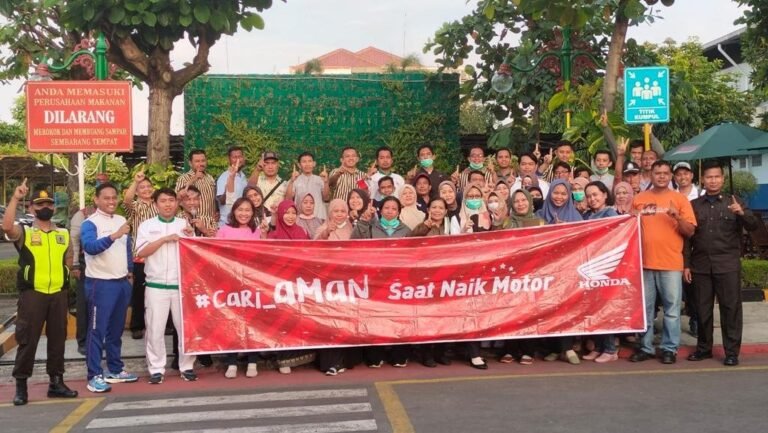 Honda Jateng Terapkan #Cari_Aman Berkendara