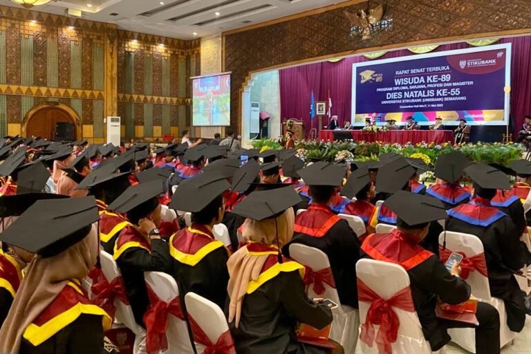 Unisbank Wisuda 451 Wisudawan dengan 48 cumlaude dan Cetak 13 Wiramuda Terbaik