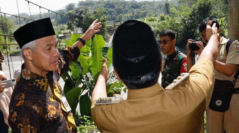 Ada Jembatan ‘Indiana Jones’ di Magelang, Ganjar Kucurkan Rp 48 Miliar