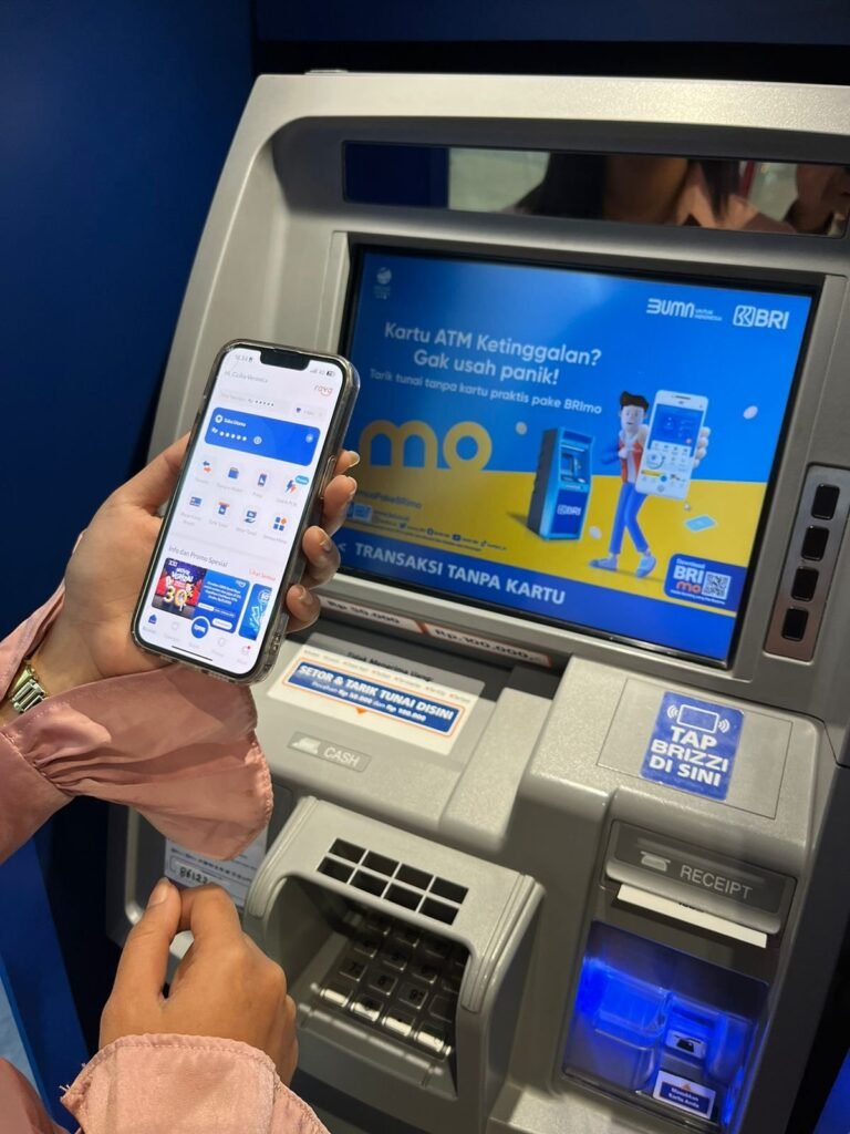 Nasabah Bank Raya Bisa Tarik Tunai Tanpa Kartu di ATM BRI