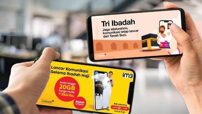 Paket Haji Indosat Dukung Pelanggan Terus Terhubung dengan Keluarga