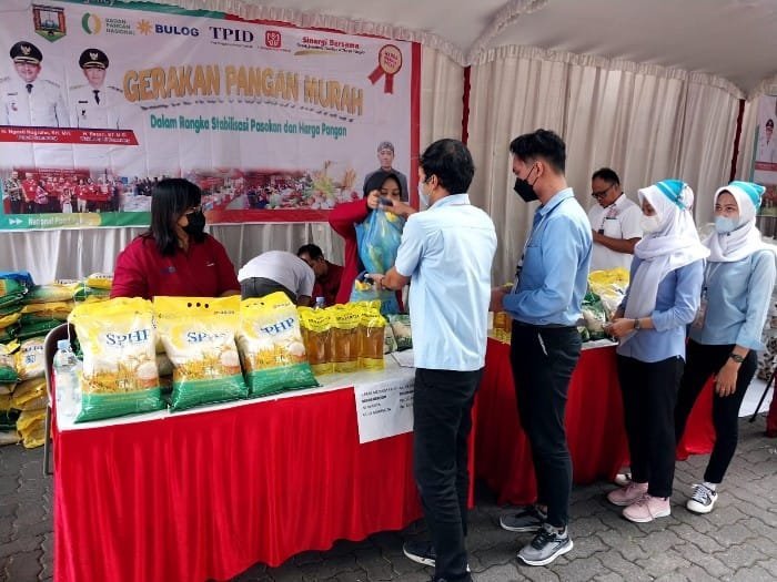 BULOG Kancab Semarang Dukung GPM di 6 Titik