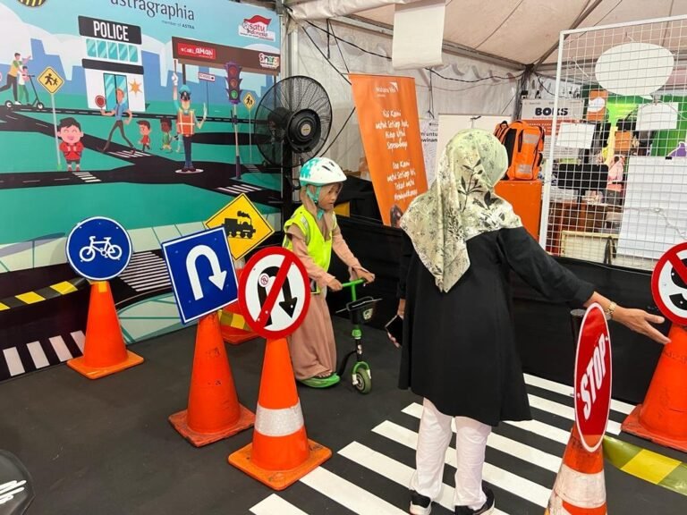 Taman Lalu Lintas dan Taman Kreativitas Astra Ditampilkan pada Puncak Perayaan Hari Anak Nasional di Semarang