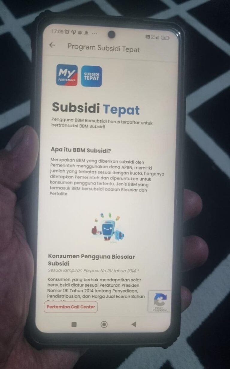 Pendaftar Subsidi Tepat MyPertamina Tembus 1.4 Juta Kendaraan