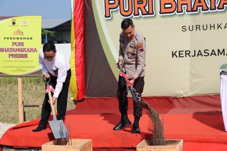 Bangun Puri Bhayangkara Presisi, Kapolres Berharap Anggotanya Sejahtera
