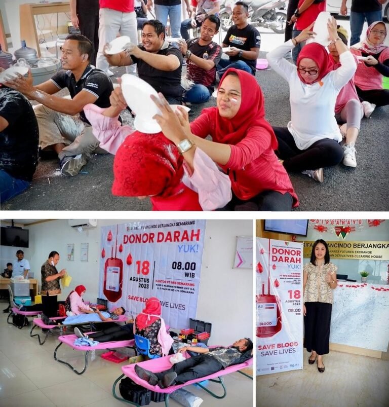 Menyambut Hari Kemerdekaan RFB Semarang Gelar Lomba Agustusan dan Aksi Donor Darah