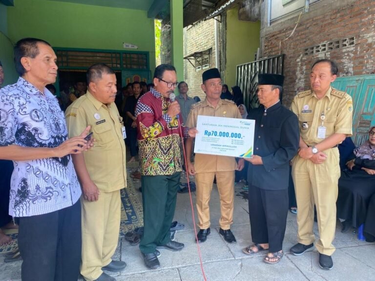 Ketua KTNA Bayat Terima Santunan JKK Rp70 Juta