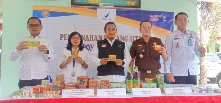 Loka POM Solo Musnahkan Obat dan Jamu Berbahaya Senilai Rp 336 Juta