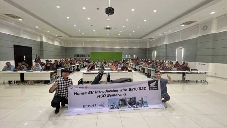 Jalankan Komitmen #Cari_Aman, 70 SMK Binaan Safety Riding Jateng Bersinergi Bersama