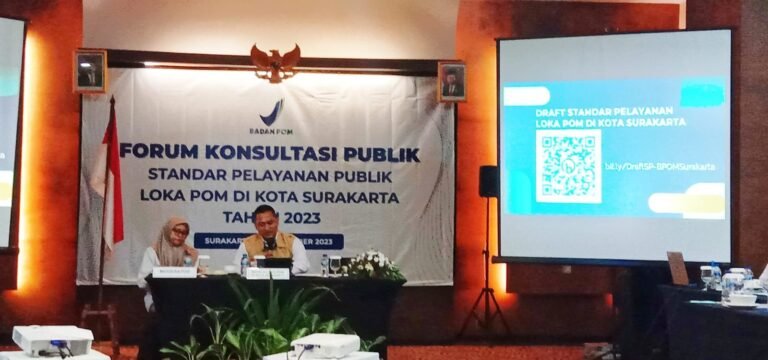 Loka POM Surakarta Gandeng Lintas Sektor, Sosialisasikan Layanan Publik