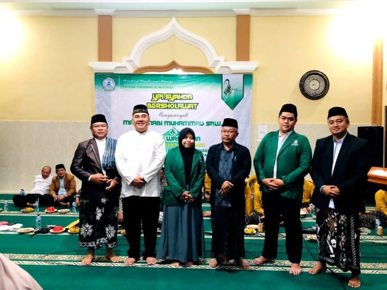 Sambut Santri Baru, YPI Syahda Boyolali Bersholawat
