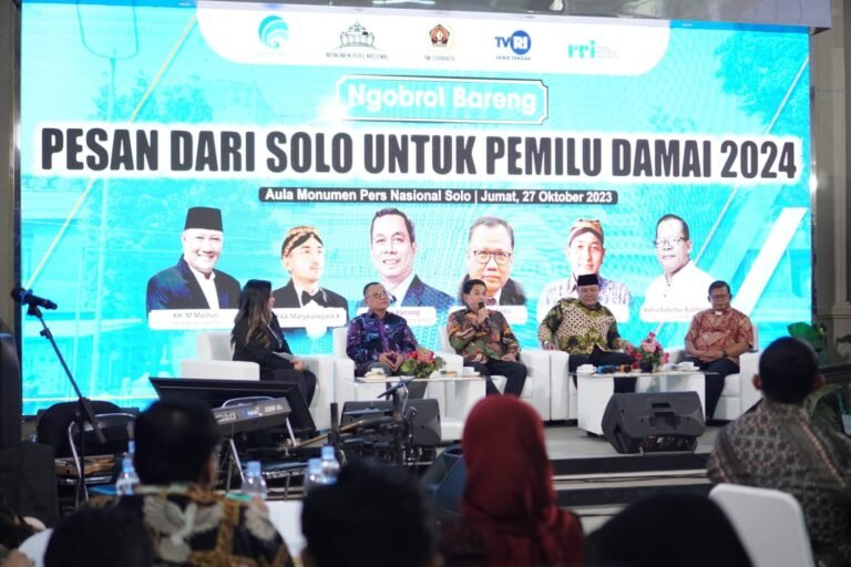 Pesan Pemilu Damai Dari Solo, Ajak Masyarakat Lawan Hoax