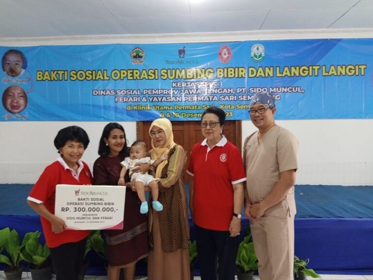 Sido Muncul Donasikan Rp300 Juta untuk Operasi Bibir Sumbing di Jateng