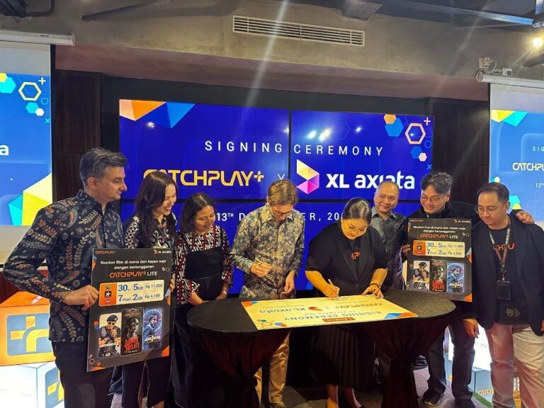 XL Axiata Gandeng CATCHPLAY+