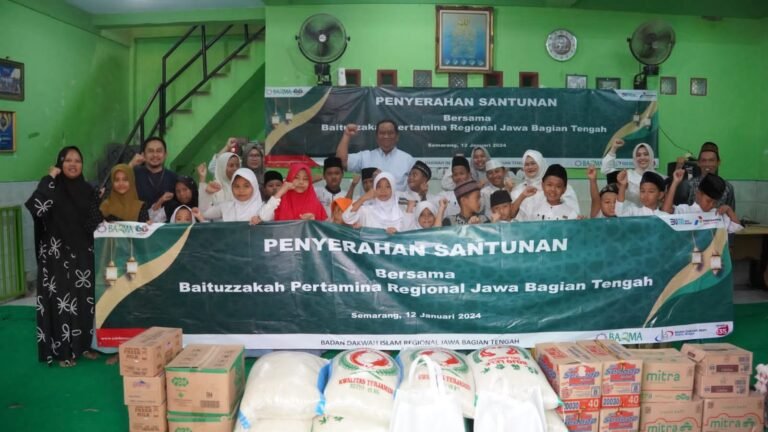 Melalui Bazma, Pertamina Patra Niaga JBT Santuni 4 Panti Asuhan di Semarang