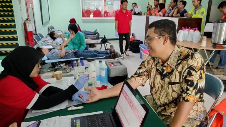 SBI Cilacap Peringati Bulan K3 Nasional dengan Donor Darah