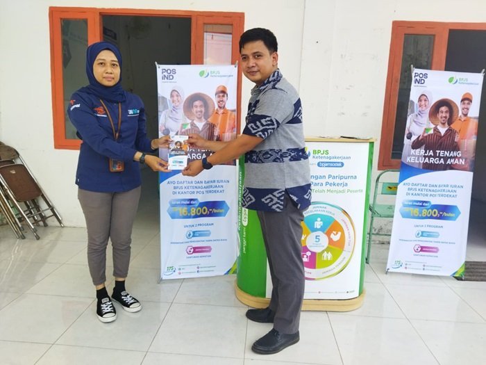 Garap Segmen BPU, BPJS Ketenagakerjaan Gandeng PT Pos Indonesia