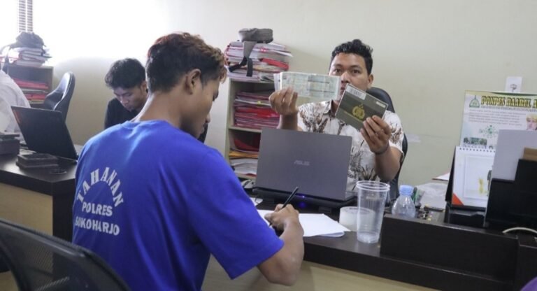 Gila Judi, Warga Sukoharjo Curi Motor 