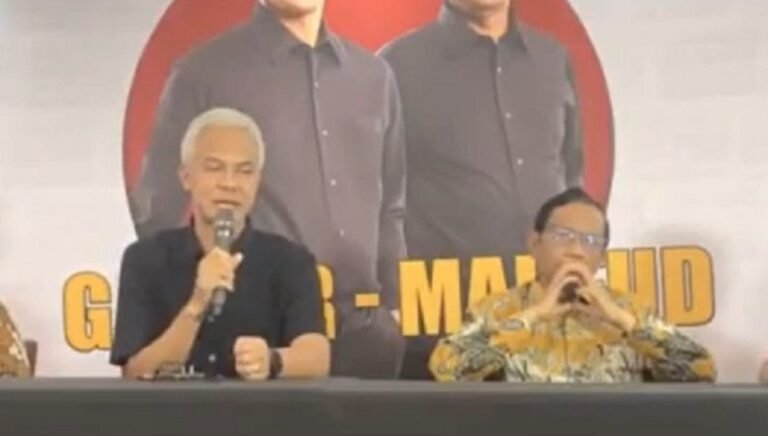 Ganjar-Mahfud Legowo: Apapun Keputusannya Kami Terima