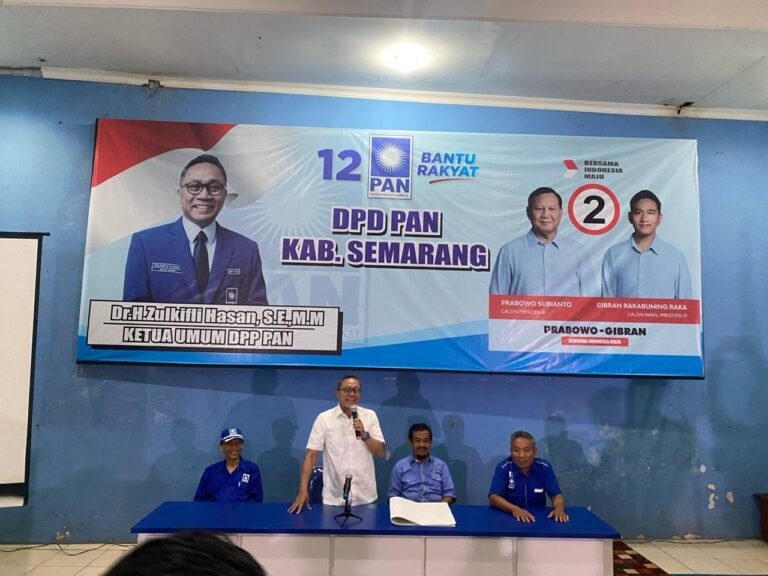 Sukses di Pileg dan Pilpres, DPD PAN Kabupaten Semarang Dukung Zulhas Kembali Pimpin PAN