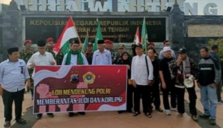 Judi Makin Marak Polda Jateng Didemo