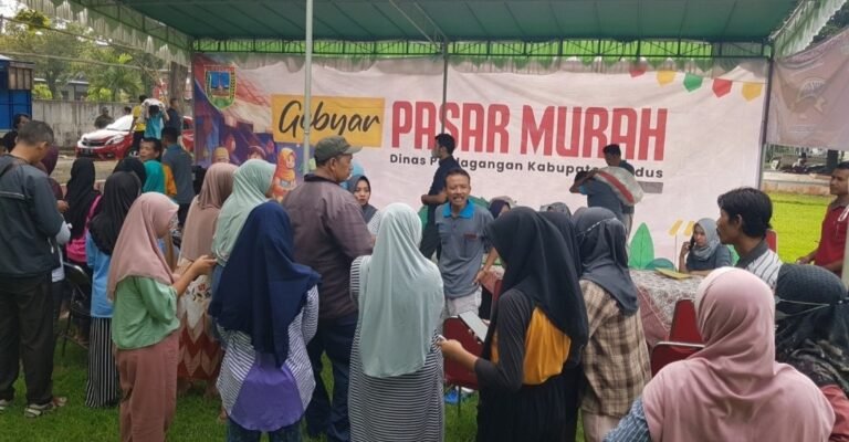 Dinas Perdagangan Kudus Gebyar Pasar Murah