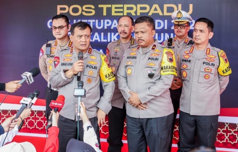 Lagi, Kapolda Jateng Cek Lonjakan Mudik GT Kalikangkung