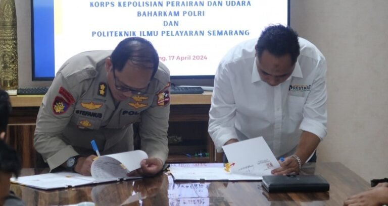 Cetak SDM Unggul, Korpolairud Baharkam Polri Gandeng PIP Semarang 