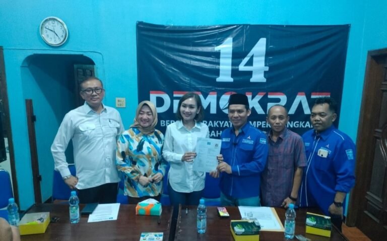 Anak Mantan Bupati Sragen Daftar Bacabup Demokrat Siap Tarung di Pilkada 