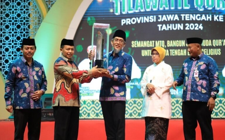 Ribuan Peserta Padati Pembukaan MTQ Jateng di Kabupaten Pati
