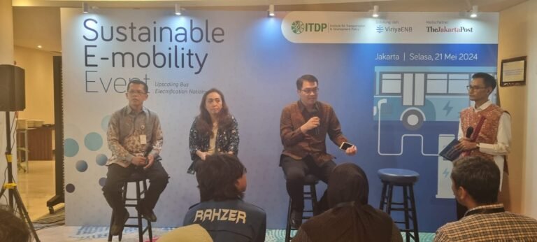 ITDP Luncurkan Studi Peta Jalan dan Elektrifikasi Transportasi