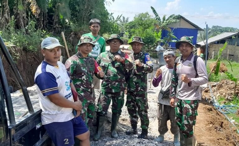 Jalan Baru Bergas Kidul Hasil TMMD Pangkas Waktu Tempuh