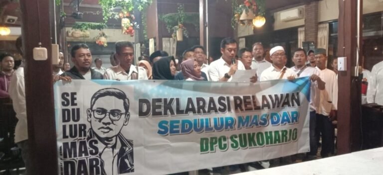 Menepis Isu Mundur, 32 Relawan Mas Dar Terbentuk Hingga Kecamatan