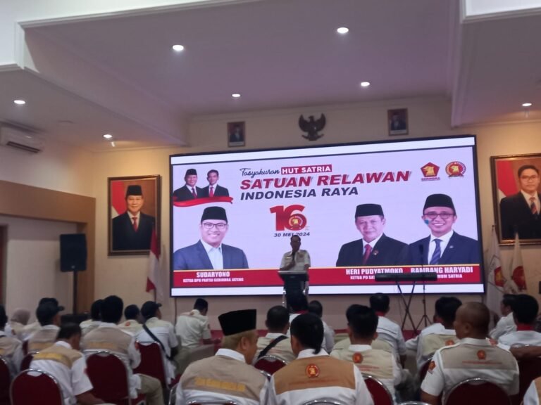 Peringati HUT ke-16, Kader Satria Jateng Diminta Jaga Soliditas Hadapi Pilkada 2024