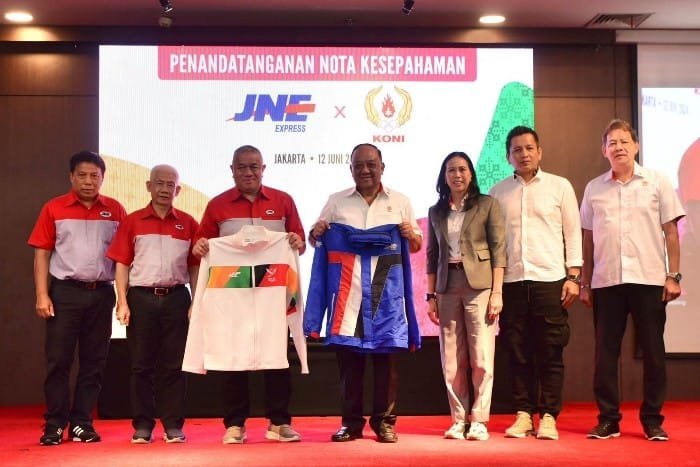 JNE dan KONI Kerjasama Pengembangan Olahraga Nasional