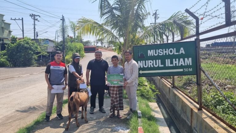 Perwira Patra Niaga Jawa Bagian Tengah Salurkan 152 Ekor Hewan Qurban