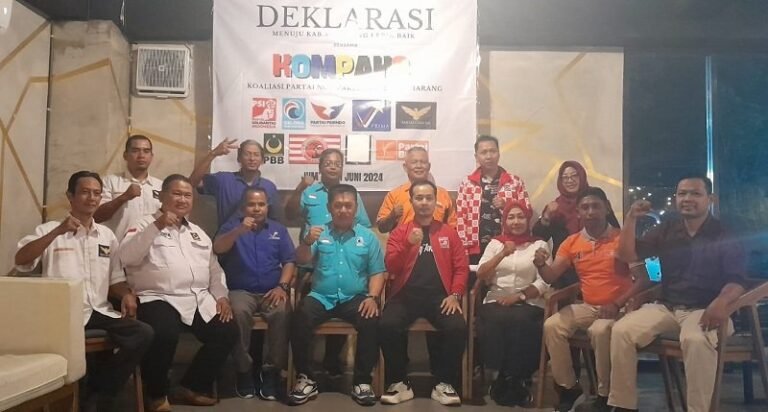 Delapan Parpol Non Parlemen Kabupaten Semarang Sepakat Usung Ngesti Nugraha-Nur Arifah