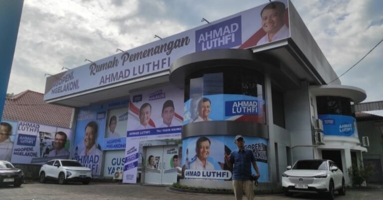 Ahmad Luthfi Dirikan Posko Megah di Jl. DI Panjaitan Semarang