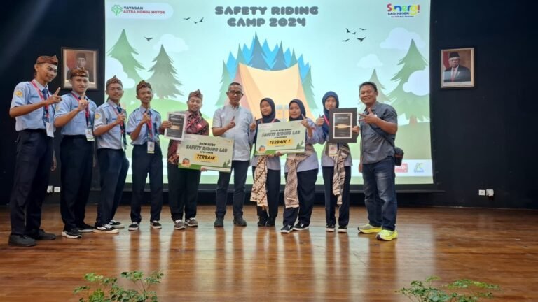 Safety Riding Labs Honda Jateng Jadi SMK Binaan Astra Honda Terbaik