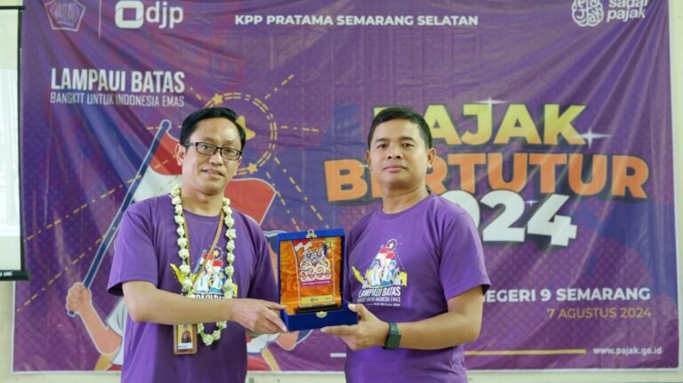 DJP Jateng 1 Ajak Ratusan Siswa SMK 1 Semarang Mengenal Pajak