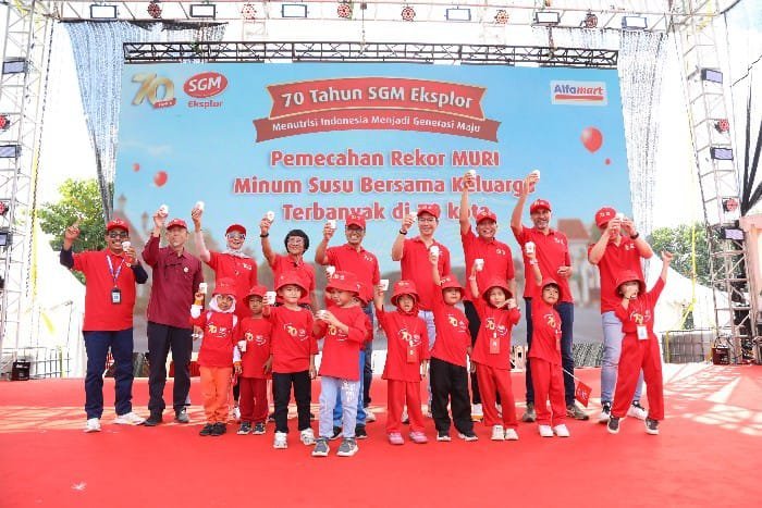 SGM Pecahkan Rekor MURI