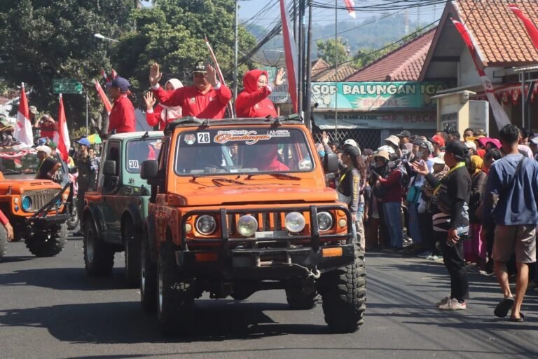 88 Kelompok Meriahkan Kirab Budaya Kemerdekaan RI di Ambarawa