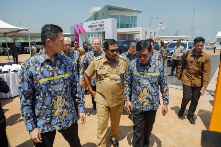 Resmikan Pabrik Samator di KITB, Pj Gubernur Jateng: Upaya Turunkan Angka Kemiskinan dan Pengangguran
