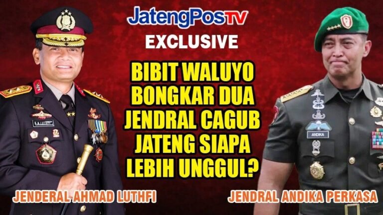 Unggul Andika atau Ahmad Luthfi? Ini Kata Pengamat Undip