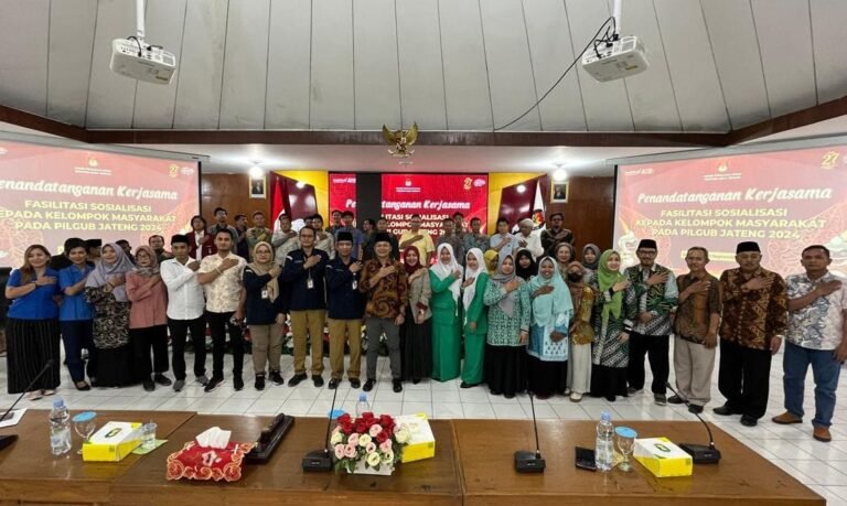 KPU Jateng Kumpulkan Ormas untuk Diajak Sosialisasi Pilgub 2024