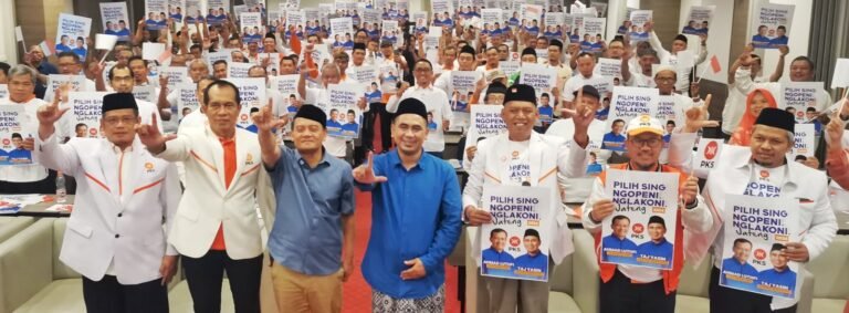 PKS Jateng Janji Sumbang 1,6 Juta Suara untuk Ahmad Luthfi-Gus Yasin